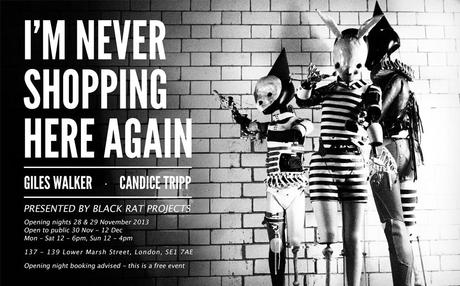 INSHA eflier alt Giles Walker and Candice Tripp present Im Never Shopping Here Again