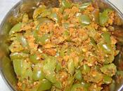 Bell Pepper Gram Flour Vegetable (shimla Mirch Besan Sabzi