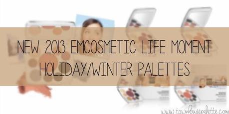 Limited Edition Emcosmetics  Holiday/Winter Palettes | Holiday 2013