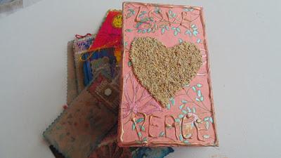 Recycled Projects - A6 Quinoa and Toilet Roll Journal