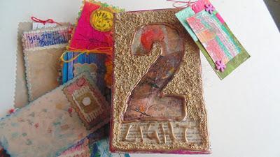 Recycled Projects - A6 Quinoa and Toilet Roll Journal
