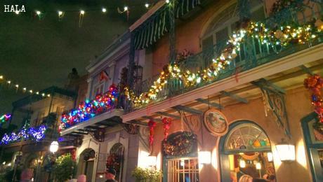 Disney At Night New Orleans Square