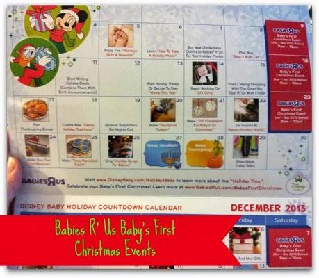 Baby's First Christmas Events at Babies R' Us #BRUChristmas