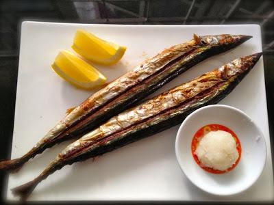 Grilled Sanma (Pacific Saury)