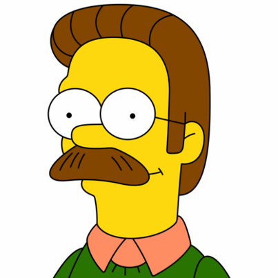 Ned Flanders Moustache