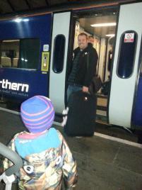 Daddy’s back! #magicmoments