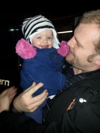 Daddy’s back! #magicmoments