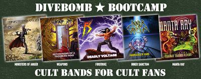 DIVEBOMB BOOTCAMP RELEASES - Featuring Manta Ray, Inner Sanctum, Firstrike, Ministers of Anger