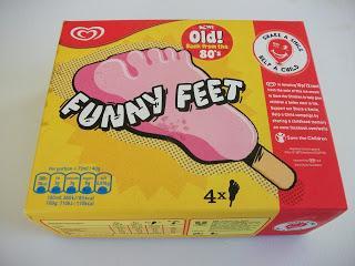 Wall's Funny Feet Ice Creams are back from the 80's! - Review