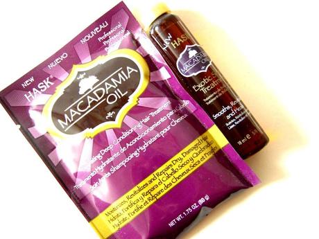 Hask - Macadamia Hair Oil and Mask