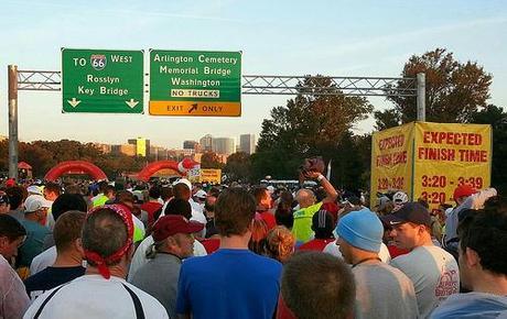 Marine Corps Marathon start