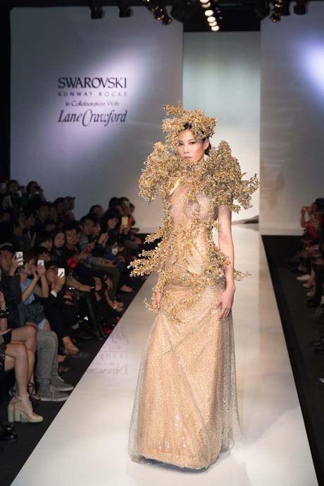 Swarovski Runway Rocks Lighted Asia On the Shanghai runway. Photo by Jackson Lowen