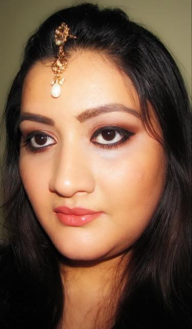 indian festive makeup FOTD