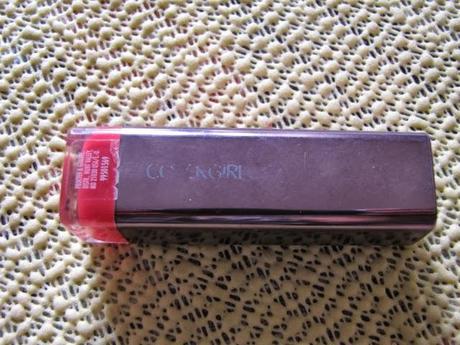 COVERGIRL LIP PERFECTION LIPSTICK IN ETERNAL REVIEW AND SWATCH