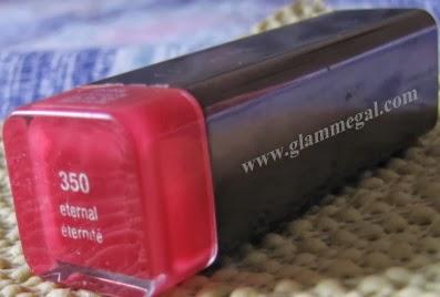 COVERGIRL LIP PERFECTION LIPSTICK IN ETERNAL REVIEW AND SWATCH