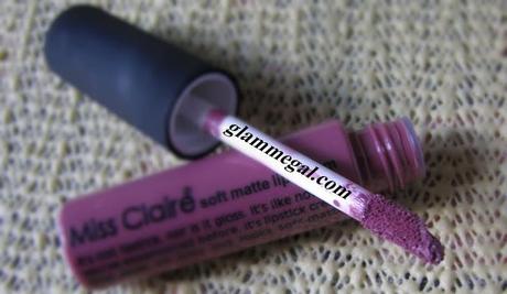 REVIEW MISS CLAIRE SOFT MATTE LIP CREAM  15 JUST LIKE THE NYX LIP CREAMS