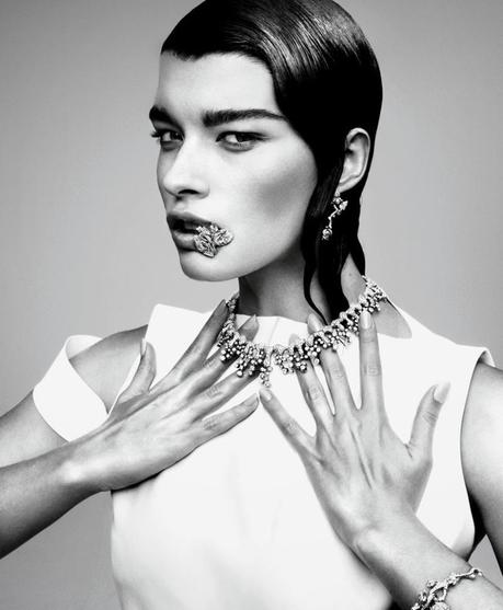 Crystal Renn by Jason Kibble for The  T Style Magazine Fall/Winter 2013/14