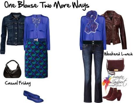 One Blouse Two MOre Ways