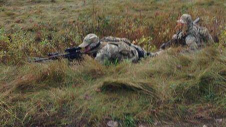 Members of an RCMP tactical until involved in Oct. 17 raid on anti-fracking camp blocking SWN’s vehicles