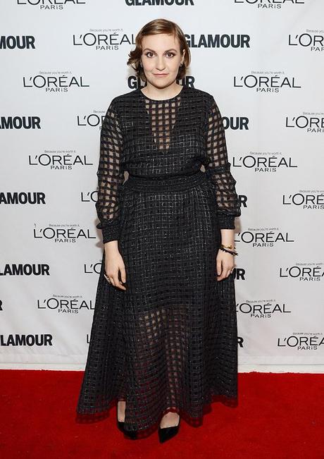 Lena Dunham attends Glamour's 23rd annual Women of the Year awards on November 11, 2013 in New York City