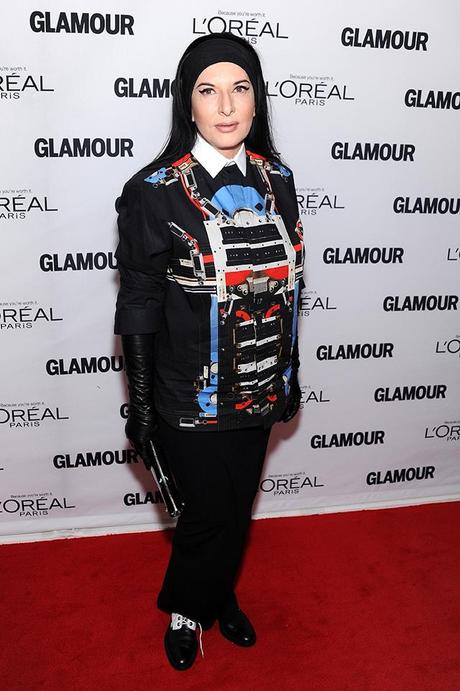 Marina Abramovic attends Glamour's 23rd annual Women of the Year awards on November 11, 2013 in New York City