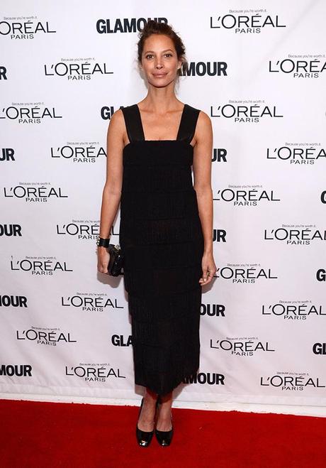 Christy Turlington Burns attends Glamour's 23rd annual Women of the Year awards on November 11, 2013 in New York City.