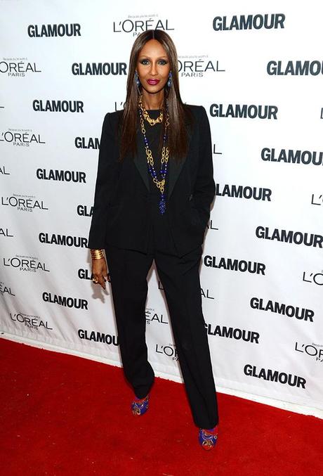  Iman attends Glamour's 23rd annual Women of the Year awards on November 11, 2013 in New York City.