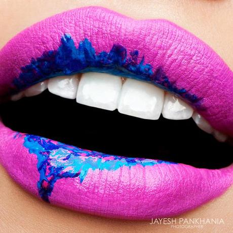 “Colour Run, Lip Series” by  Jayesh Pankhania