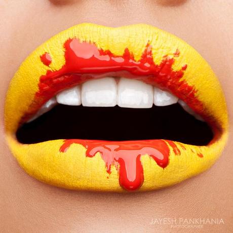 “Colour Run, Lip Series” by  Jayesh Pankhania