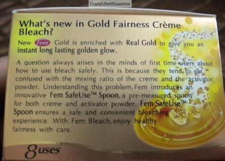Review : Fem Gold Fairness Crème Bleach
