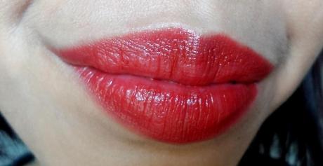 ELF Mineral Lipstick in Cheerful Cherry (3)
