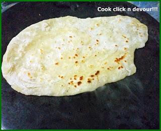 Butter naan(stove top)/Naan bread