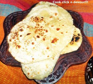 Butter naan(stove top)/Naan bread