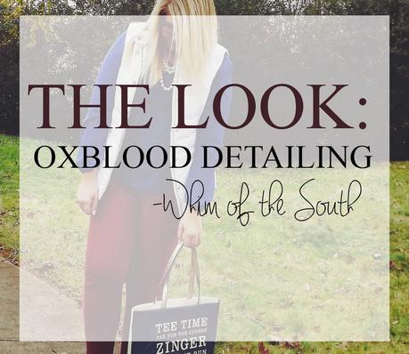 {Oxblood Detailing}