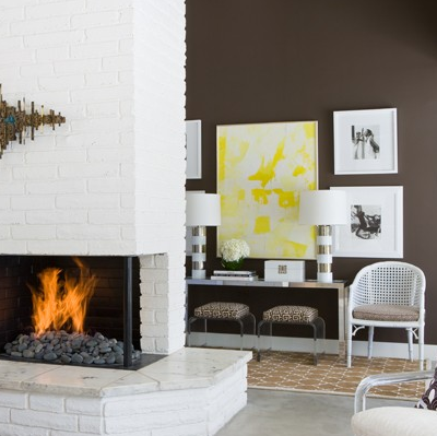 A Fireplace ~ From Drab to Fab