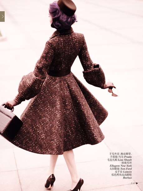 Sui He by Mario Testino for Vogue China December 2013 