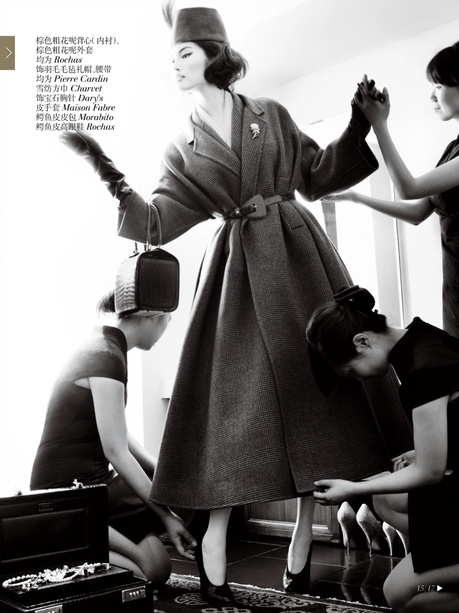 Sui He by Mario Testino for Vogue China December 2013 Sui He by Mario Testino for Vogue China December 2013 