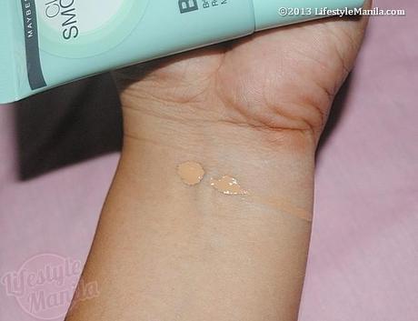 Maybelline New York BB Cream 8-in-1 Applied