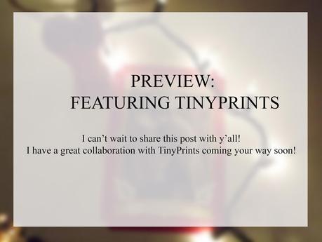 {Preview Featuring TinyPrints}