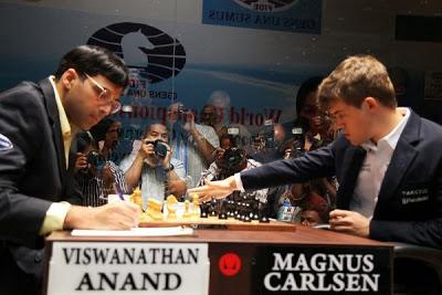 FIDE Game 4 - Berlin wall troubles Anand - another draw