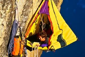 Cliff camping