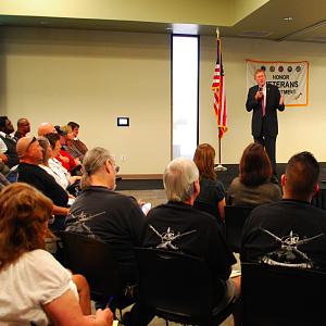 Rep. Paul Cook at the Apple Valley Town Conference Center - Courtesy of Congressman Cook's office