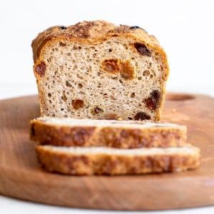 Gluten-Free Cinnamon Raisin Bread