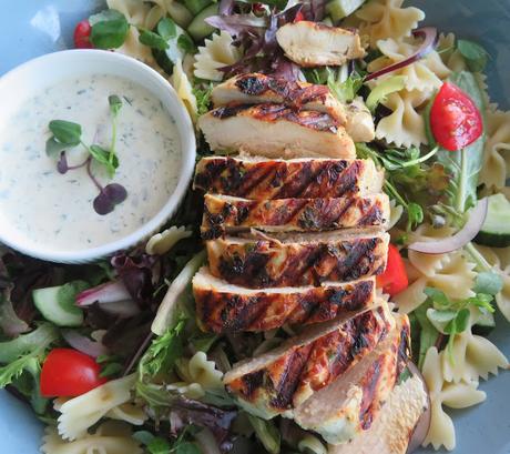 Grilled Chicken Pasta Salad