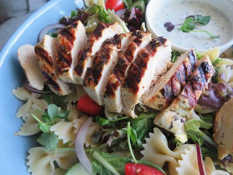 Grilled Chicken Pasta Salad