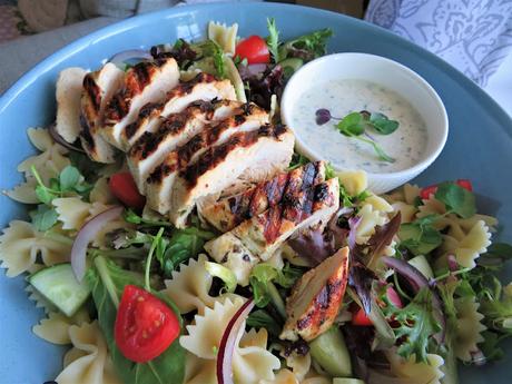 Grilled Chicken Pasta Salad