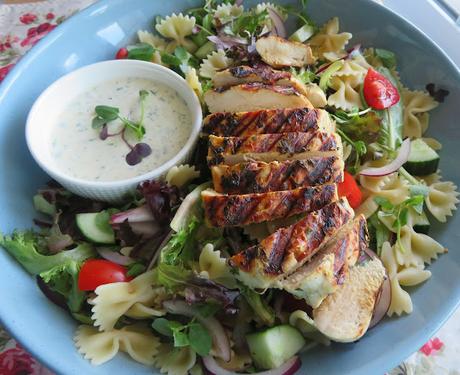 Grilled Chicken Pasta Salad