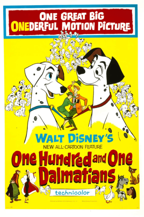 One Hundred and One Dalmatian Poster