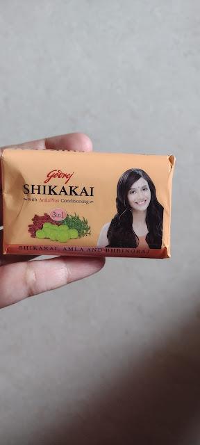 Godrej Shikakai Soap with Amla and Bringhraj Review