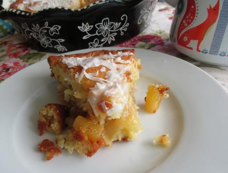 Pineapple Coconut Breakfast Cake